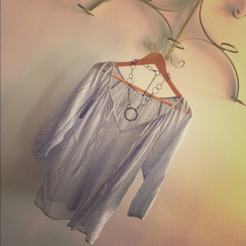 Soft Joie boho top 💙